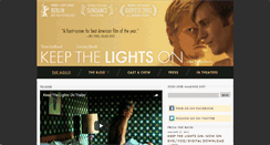 Desktop Screenshot of keepthelightsonfilm.com
